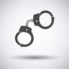 Image showing Police handcuff icon