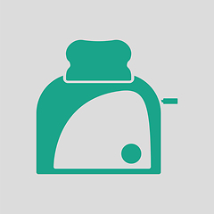 Image showing Kitchen toaster icon