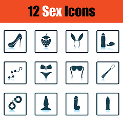 Image showing Set of sex icons