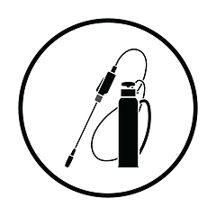 Image showing Garden sprayer icon