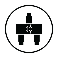 Image showing Smd transistor icon