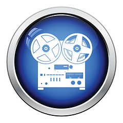 Image showing Reel tape recorder icon