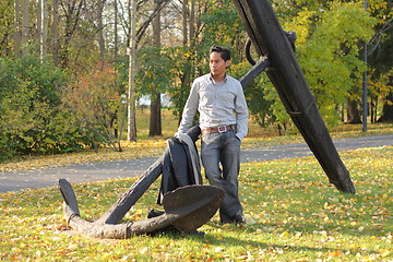 Image showing Man in park
