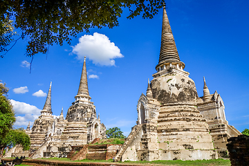 Image showing Wat Phra Si Sanphet temple, Ayutthaya, Thailand