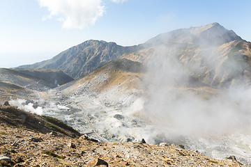 Image showing Hot springs in Tateyama of Japan