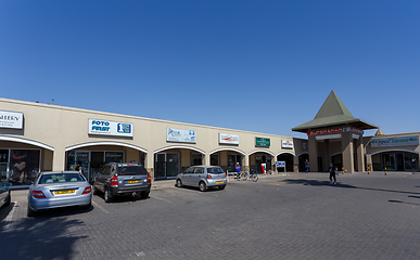 Image showing street in Swakopmund city, Namibia