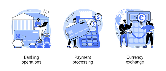 Image showing Financial services abstract concept vector illustrations.