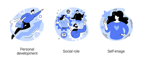 Image showing Human capital abstract concept vector illustrations.