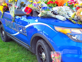 Image showing Policeman memorial.