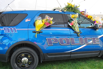 Image showing Policeman memorial