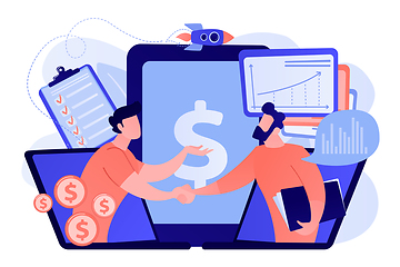 Image showing Demand planning concept vector illustration.