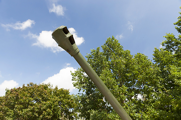 Image showing old cannon barrel