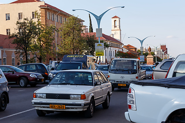 Image showing Street in Bulawayo City, Zimbabwe