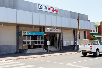 Image showing Street in Francis Town, Botswana