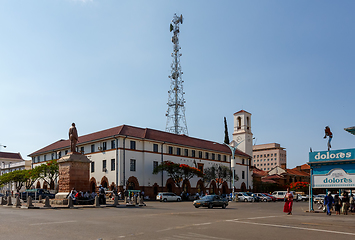 Image showing Street in Bulawayo City, Zimbabwe