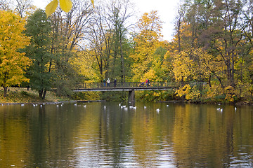 Image showing Park bridge