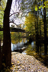 Image showing River and bridge