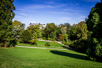 Image showing Buttes-Chaumont Park, Paris