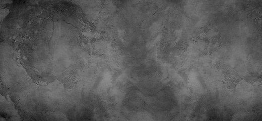 Image showing Black concrete background texture wallpaper