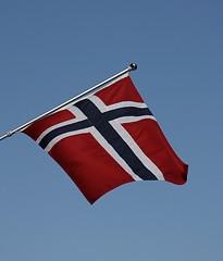 Image showing Norwegian flag