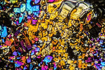 Image showing Ammonium sulfate microcrystals