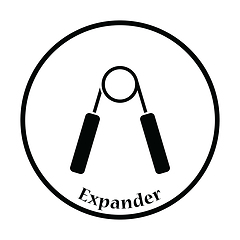 Image showing Icon of Hands expander