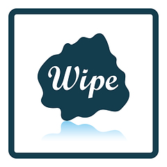 Image showing Wipe cloth icon