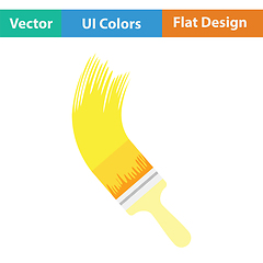 Image showing Paint brush icon