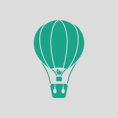 Image showing Hot air balloon icon