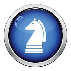 Image showing Chess horse icon