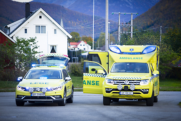 Image showing Norwegian Ambulance