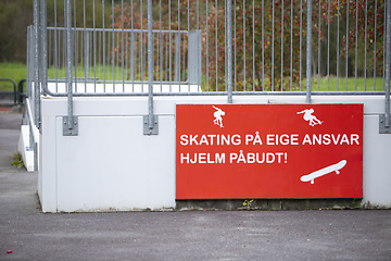 Image showing Skateboard Ramp