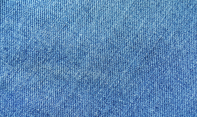 Image showing Blue jeans texture