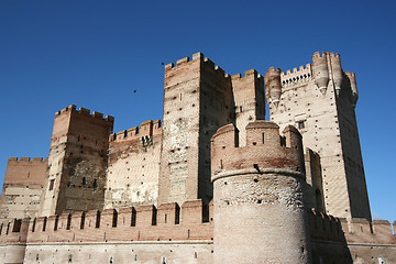 Image showing Medieval castle in Spain