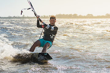 Image showing Kite Surfer