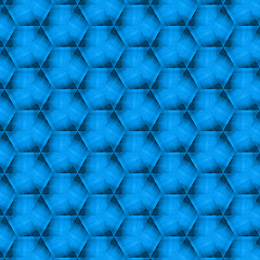 Image showing Dark blue background with repeating pattern