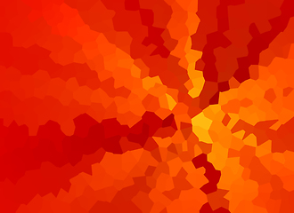 Image showing Bright red background with abstract pattern