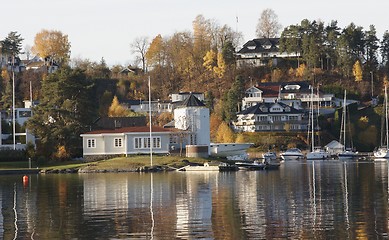 Image showing House near the sea. 