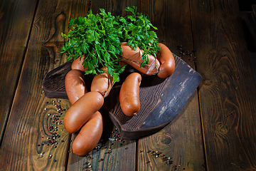 Image showing Sausage And Vegetables