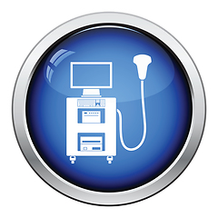 Image showing Ultrasound diagnostic machine icon