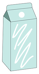 Image showing Milk for storage vector or color illustration