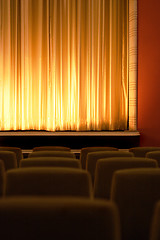Image showing Stage curtains 2