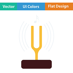 Image showing Tuning fork icon