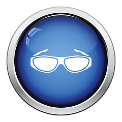 Image showing Poker sunglasses icon