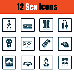 Image showing Set of sex icons