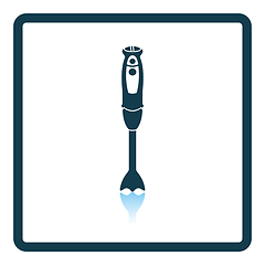 Image showing Hand blender icon