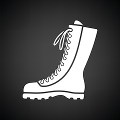 Image showing Hiking boot icon