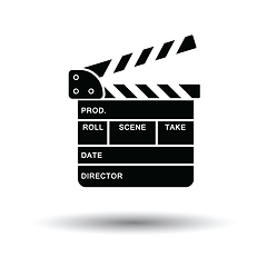 Image showing Clapperboard icon