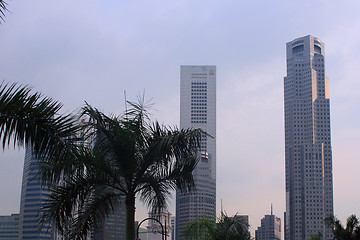 Image showing Singapore Skyscraper