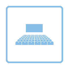 Image showing Cinema auditorium icon